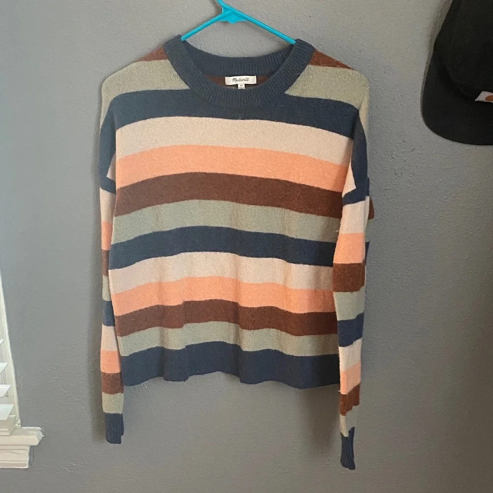 Madewell multicolor stripe sweater - Picture 2 of 5